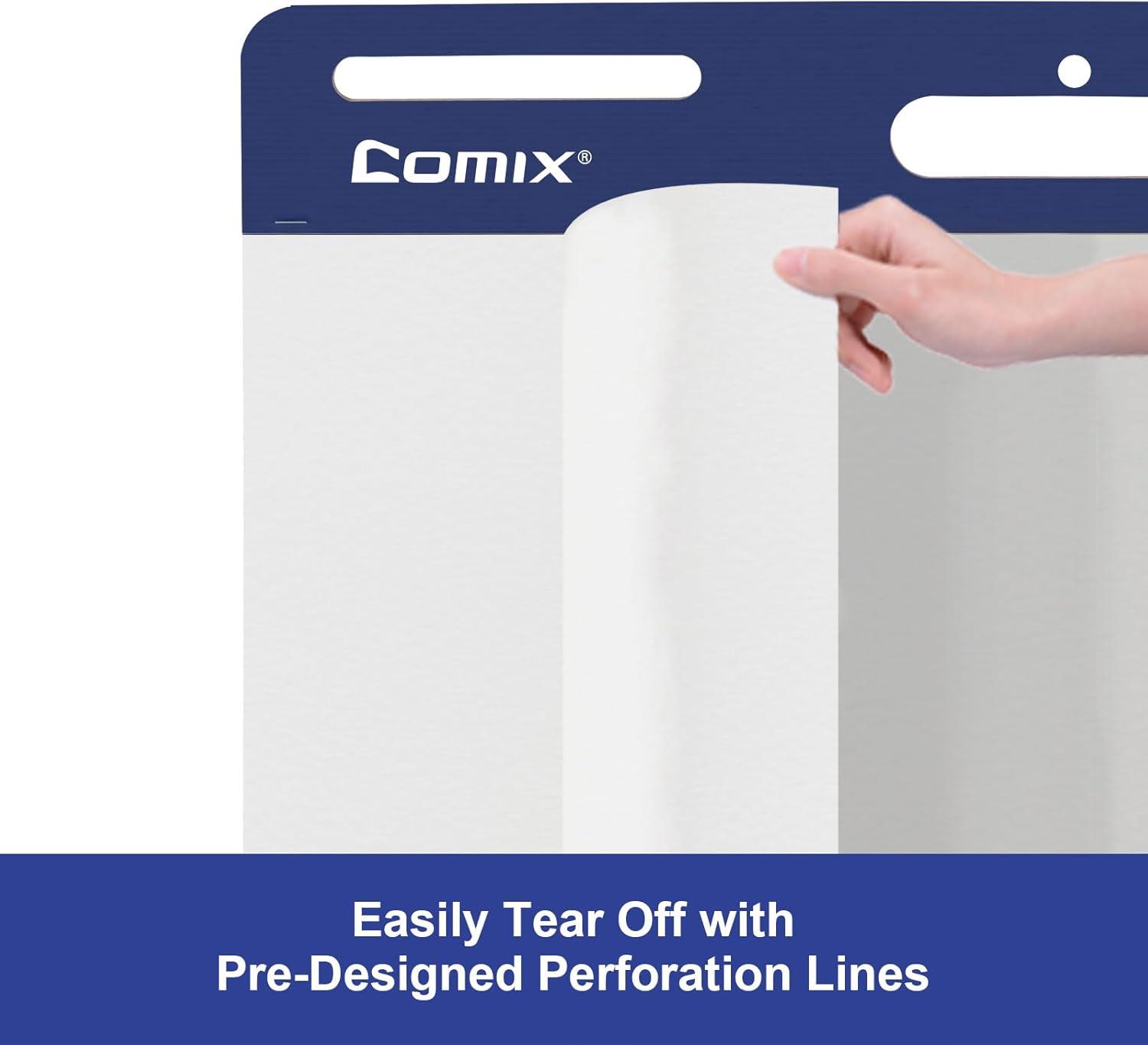 imageComix Sticky Easel Pad Large 20 x 23 Inches Flip Chart Paper for Teachers Businessmen Office Workers Self Stick Easel Paper 30 SheetsPad 3 PadsPack