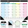 COMIX 18 Month Desk Calendar 2025-2026 (July 2025–Dec 2026) – 17″ x 12″ Wall Calendar with to-Do List & Notes,2026 Calendar Monthly Planner for Home, School, or Office Organization(Classic European Style)