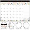 COMIX 18 Month Desk Calendar 2025-2026 (July 2025–Dec 2026) – 17″ x 12″ Wall Calendar with to-Do List & Notes,2026 Calendar Monthly Planner for Home, School, or Office Organization(Delicate Floral)