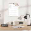 Comix 2026 Wall Calendar 11.5×14 Inch – 12 Month Jan to Dec 2026, Thick 120GSM Paper, Large Blocks Monthly Planner for Notes, Home Office & School Scheduling(Simple Floral)