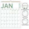 Comix 2026 Wall Calendar 11.5×14 Inch – 12 Month Jan to Dec 2026, Thick 120GSM Paper, Large Blocks Monthly Planner for Notes, Home Office & School Scheduling(Colorful Large Text)