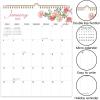 Comix 2026 Wall Calendar 11.5×14 Inch – 12 Month Jan to Dec 2026, Thick 120GSM Paper, Large Blocks Monthly Planner for Notes, Home Office & School Scheduling(Simple Floral)