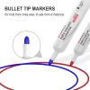 Comix Dry Erase Markers, Bullet Tip Whiteboard Markers, Low Odor Thick Dry Erase Markers, 36 Bulk 4 Assorted Color for Kids/Teachers