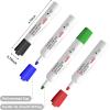 Comix Dry Erase Markers, Bullet Tip Whiteboard Markers, Low Odor Thick Dry Erase Markers, 36 Bulk 4 Assorted Color for Kids/Teachers