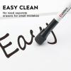 Comix Dry Erase Markers, Fine Tip Whiteboard Magnetic Markers with Eraser Cap, 36 Bulk 12 Colors Low Odor Markers for Kids Teachers(36 Count Black Color)