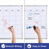 Comix Magnetic Dry Erase Calendar Whiteboard, 24 x 18 Inches Monthly Calendar Dry Erase Board for Wall, Aluminum Frame Planner White Board with Markers, Eraser, Magnets(48 * 36 inches)