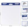 Comix Sticky Easel Pad, 20 x 23 Inches Flip Chart Paper for Teachers, Large Self Stick Easel Paper, 30 Sheets/Pad, 6 Pads/Pack(6 Pack)