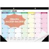 COMIX 18 Month Desk Calendar 2025-2026 (July 2025–Dec 2026) – 17″ x 12″ Wall Calendar with to-Do List & Notes,2026 Calendar Monthly Planner for Home, School, or Office Organization(Classic European Style)