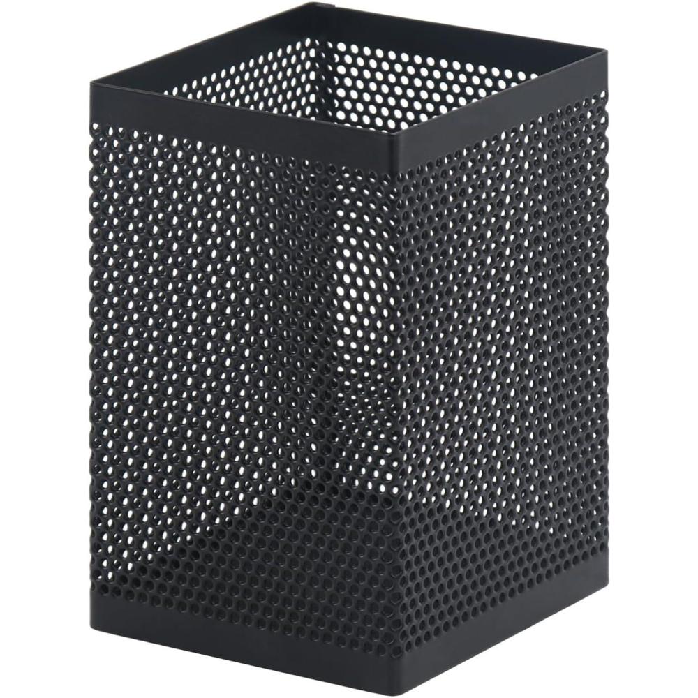 imageComix Mesh Pen Holder Desk Wire Pencil Holder with Foam Pad and NonSlip Bottom Office Supplies Desk Organizer for Home Office School 1 Pack1 Pack
