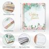 COMIX Wedding Planner Book and Organizer, Wedding Planner Binder for Bride, Undated Keepsake Planner with12-Month Calendar, Seasonal Guides & Tips, Gift for Engaged Couples, Bride