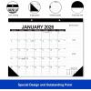 COMIX 2026 Large Desk Calendar -12 Months 22″ x 17″ Wall Calendar from Jan 2026 to Dec 2026, Large Monthly Planner with Holiday for Home, School, or Office Organization(Black and white)
