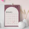 Comix 2026 Wall Calendar 12×17 Inch – 12 Month Jan to Dec 2026, Thick 120GSM Paper, Large Blocks Monthly Calendar for Notes, Home Office & School Scheduling(Solid Color)