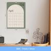 Comix 2026 Wall Calendar 12×17 Inch – 12 Month Jan to Dec 2026, Thick 120GSM Paper, Large Blocks Monthly Calendar for Notes, Home Office & School Scheduling(Solid Color)