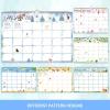 Comix 2026 Wall Calendar 14×11 Inch – 12 Monthly Calendar, January 2026 to December 2026, Calendar with Spiral Binding Week Numbers, Gift for Holiday, Ideal for School, Home and Office,Christmas Style(Fresh Watercolor)