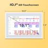COMIX 10.1-inch Smart Digital Wall Calendar,Electronic Calendar with Touch Screen Display–Family Organizer for 2026 Schedules & Chore Charts,Includes Wall Mount,Ideal for Home & Office