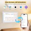COMIX 21.5-inch Smart Digital Wall Calendar,Electronic Calendar with Touch Screen Display–Family Organizer for 2026 Schedules & Chore Charts,Includes Wall Mount,Ideal for Home & Office