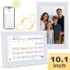 COMIX 10.1-inch Smart Digital Wall Calendar,Electronic Calendar with Touch Screen Display–Family Organizer for 2026 Schedules & Chore Charts,Includes Wall Mount,Ideal for Home & Office