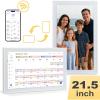 COMIX 21.5-inch Smart Digital Wall Calendar,Electronic Calendar with Touch Screen Display–Family Organizer for 2026 Schedules & Chore Charts,Includes Wall Mount,Ideal for Home & Office