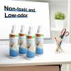 Comix Non-toxic Whiteboard Cleaner, 8.5oz White Board Cleaning Spray, Low Odor Dry Erase Cleaner, 6 Pack(8.5 Fl Oz (Pack of 4))