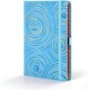 COMIX Lined Journal for Women Men, 192 Pages, 100GSM Paper, 5.5″ x 8.3″, Hardcover, A5 Medium College Ruled, Daily Journal Notebook with Gift Box, Fits for Office School Home, Dark Blue(Light Blue)