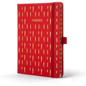 COMIX Lined Journal for Women, 192 Pages, 100GSM Paper, 5.5″ x 8.3″, Hardcover, A5 Medium College Ruled, Daily Journal Notebook with Gift Box, Fits for Office School Home, Lavender(Crimson)