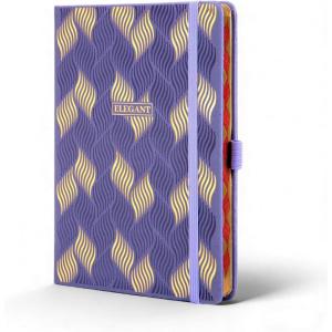 COMIX Lined Journal for Women, 192 Pages, 100GSM Paper, 5.5″ x 8.3″, Hardcover, A5 Medium College Ruled, Daily Journal Notebook with Gift Box, Fits for Office School Home, Lavender(Lavender)
