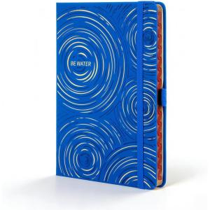 COMIX Lined Journal for Women Men, 192 Pages, 100GSM Paper, 5.5″ x 8.3″, Hardcover, A5 Medium College Ruled, Daily Journal Notebook with Gift Box, Fits for Office School Home, Dark Blue(Dark Blue)