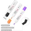Comix Dry Erase Markers, 12 Assorted Colors, 4 Sets of 36 Markers, 144 Markers Total, Chisel Tip Whiteboard Makrers for Teachers Office & School Supplies