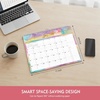 Comix 18 Month Wall Calendar 2026-2027 11×8.5 Inch, Monthly Planner Jul 2026 to Dec 2027, Thick 120GSM Paper with Stable Twin-Wire Binding for Home Office Planning(Glitter Sand)