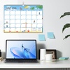 Comix 18 Month Wall Calendar 2026-2027 11×8.5 Inch, Monthly Planner Jul 2026 to Dec 2027, Thick 120GSM Paper with Stable Twin-Wire Binding for Home Office Planning(Fresh Watercolor)