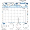 Comix 18 Month Wall Calendar 2026-2027 11×8.5 Inch, Monthly Planner Jul 2026 to Dec 2027, Thick 120GSM Paper with Stable Twin-Wire Binding for Home Office Planning(Butterfly)
