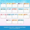 Comix 18 Month Wall Calendar 2026-2027 11×8.5 Inch, Monthly Planner Jul 2026 to Dec 2027, Thick 120GSM Paper with Stable Twin-Wire Binding for Home Office Planning(Holiday)