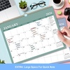 Comix 18 Month Wall Calendar 2026-2027 11×8.5 Inch, Monthly Planner Jul 2026 to Dec 2027, Thick 120GSM Paper with Stable Twin-Wire Binding for Home Office Planning(Macaron Colors)