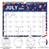 Comix 18 Month Wall Calendar 2026-2027 11×8.5 Inch, Monthly Planner Jul 2026 to Dec 2027, Thick 120GSM Paper with Stable Twin-Wire Binding for Home Office Planning(Festival)