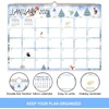 Comix 18 Month Wall Calendar 2026-2027 11×8.5 Inch, Monthly Planner Jul 2026 to Dec 2027, Thick 120GSM Paper with Stable Twin-Wire Binding for Home Office Planning(Fresh Watercolor)
