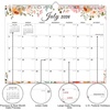 Comix 18 Month Wall Calendar 2026-2027 11×8.5 Inch, Monthly Planner Jul 2026 to Dec 2027, Thick 120GSM Paper with Stable Twin-Wire Binding for Home Office Planning(Floral)