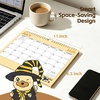 Comix x Bduck 18 Month Wall Calendar 2026-2027 11×8.5 Inch, Monthly Planner Jul 2026 to Dec 2027, Thick 120GSM Paper with Stable Twin-Wire Binding for Home Office Planning(A-Bduck)