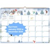 Comix 18 Month Wall Calendar 2026-2027 11×8.5 Inch, Monthly Planner Jul 2026 to Dec 2027, Thick 120GSM Paper with Stable Twin-Wire Binding for Home Office Planning(Fresh Watercolor)