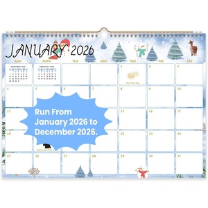 Comix 18 Month Wall Calendar 2026-2027 11×8.5 Inch, Monthly Planner Jul 2026 to Dec 2027, Thick 120GSM Paper with Stable Twin-Wire Binding for Home Office Planning(Fresh Watercolor)